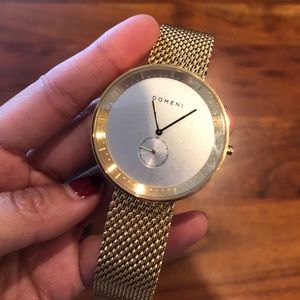 Domeni Company - Gold Mesh watch (women’s) NEW